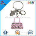 pink bag metal souvnir keychain